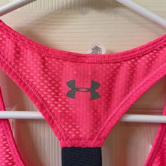 Under Armour Run Heat Gear Tank Top Pink - Picture 6 of 7
